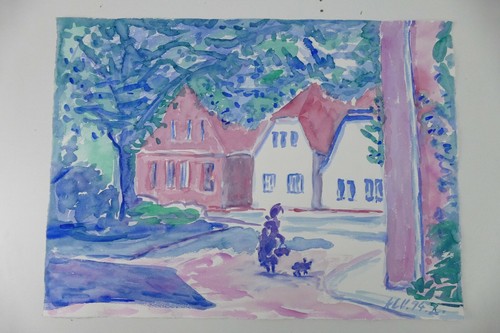 Wilhelm klußmann aquarell - wilhelm,