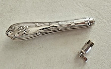 Jugendstil-Anhänger mit "Geheimfach"  800er Silber