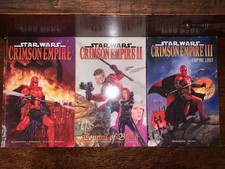 STAR WARS Crimson Empire 3 Vol Trilogy Set, II Council of Blood, III Empire Lost