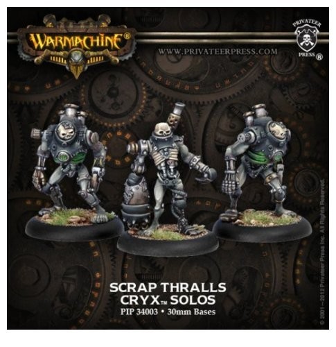 Warmachine cryx scrap thrall - scrap,