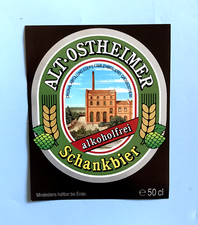 Altes Bieretikett ,Familienbrauerei EDER´S ,Grossostheim /Unterfranken /BY#1046#