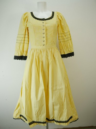 Salzburger dirndl gelb - dirndl,