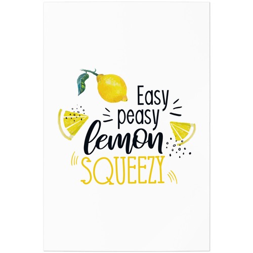 Easy peasy lemon squeezy