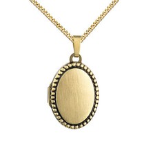 Gold 585 Medaillon für 2