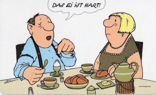 Loriot das ist hart - loriot, ei