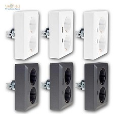 Doppel-Steckdose für 1x