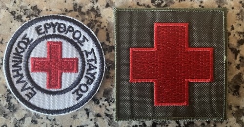 Griechisches rotes kreuz - griechisches,