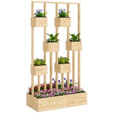 Hochbeet mit rankgitter - hochbeet,
