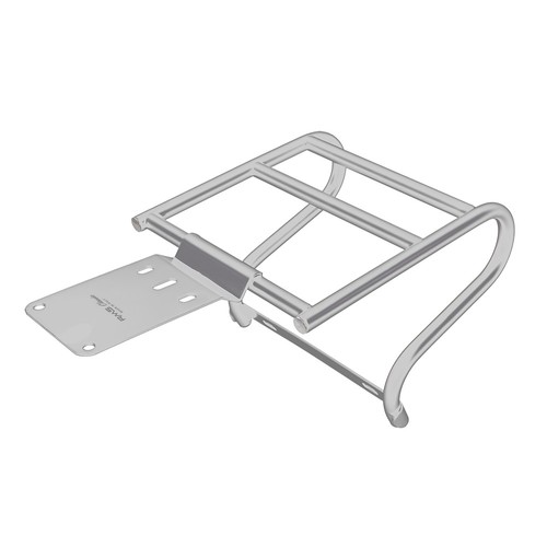Chrom gepäckträger hinten - chrom,