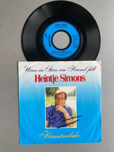 Heintje original signed - heintje,