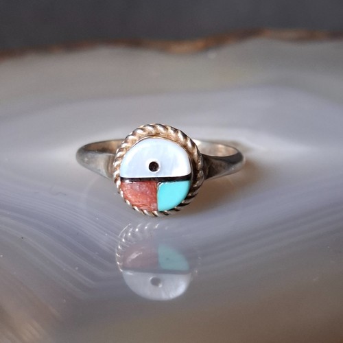 Ring silber 925 perlmutt achat - ring,