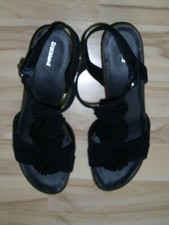 ♥ღ Sandalen Wedges High Heels Absatzschuhe 40 ♥ღ