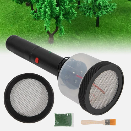 Static grass flock applicator - static,