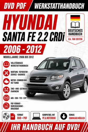 Hyundai santa 2 crdi - fe,