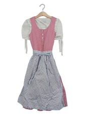 PÖLLINGER Dirndl Trachtenkleid Kinder Gr. 128 floral Baumwolle festlich