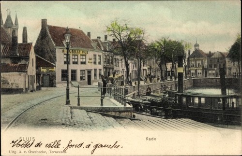 Sluis zeeland niederlande - ak,