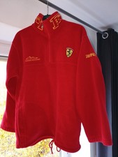 ?️ Ferrari Michael Schumacher Zip Pullover – Größe S, Official Licensed Product
