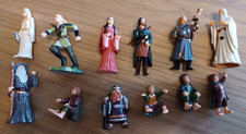1:32/1:35 Herr der Ringe 12 Figuren   selten