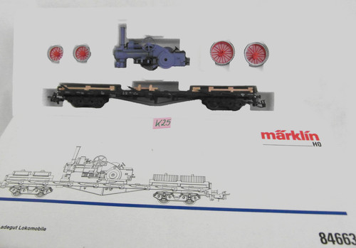 Märklin 84663 flachwagen - h0,