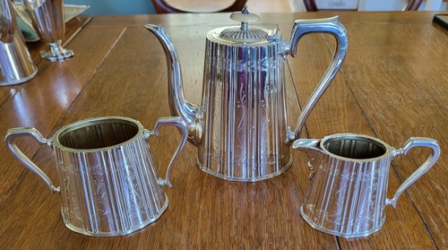 Versilbertes kaffee teeservice - versilbertes, kaffee/teeservice