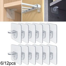 6/12PCS durchsichtige Klebe