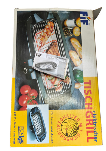 Vintage fif elektro tischgrill - vintage,