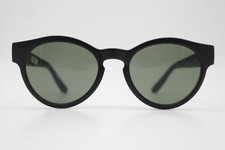 Vintage Sonnenbrille HUMPHREYS 6732-15 Schwarz Oval sunglasses Brille