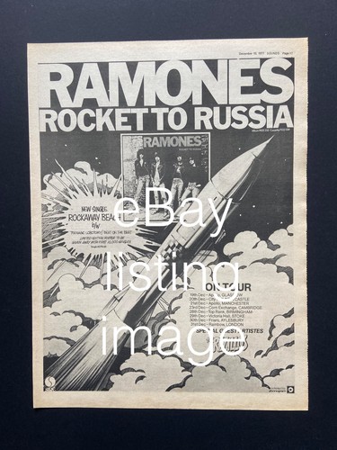 Ramones rocket russia - ramones, to
