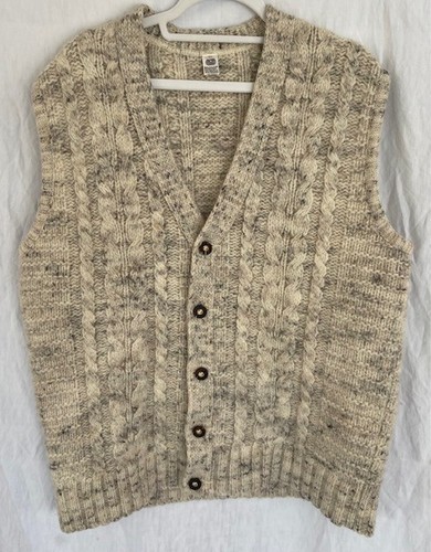 Herren grob strickweste - herren, gr