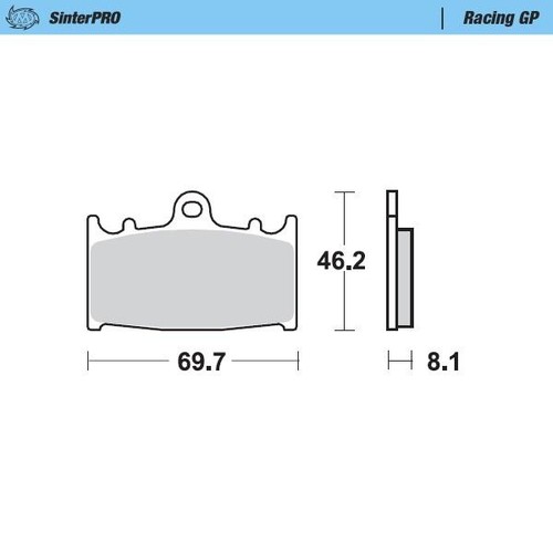 Motomaster vorne links pro - vorne,