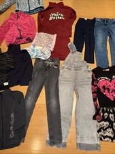 Kleiderpaket Mädchen  Zara Desigual Kleid Hose Jeans Jacke adidas 128/134