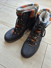 Rieker Stiefeletten 39, Blau-bunt