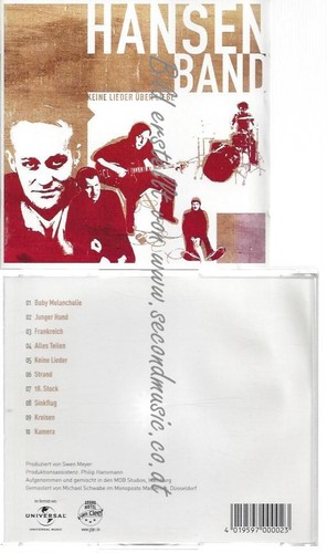 Hansen band keine - cd--hansen,