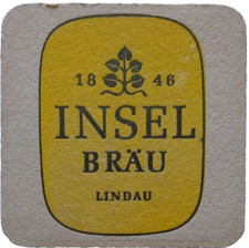 ALTER BIERDECKEL Inselbrauerei
