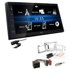JVC Autoradio Touchscreen Bluetooth USB für Lancia Delta III 2009-2014 silber