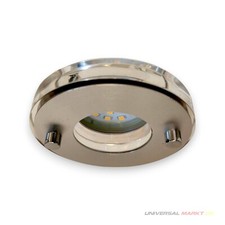 LED Einbauleuchte Briloner Alu 5 W 3000 K IP44 400 lm Ø85 mm