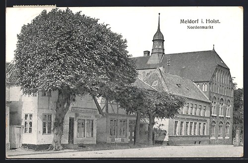 Ansichtskarte meldorf - ansichtskarte, i