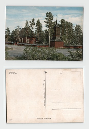 Jokkmokk gamla kyrkan - ak,