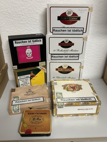 Sammlung zigarrenkiste - sammlung, 8x