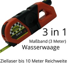Laser Maßband 3-in-1