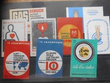 Streichholzetiketten DDR kpl. Ausgaben