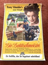 Die Deutschmeister Kinoplakat Poster 1955, GEROLLT, 42x60cm, Romy Schneider