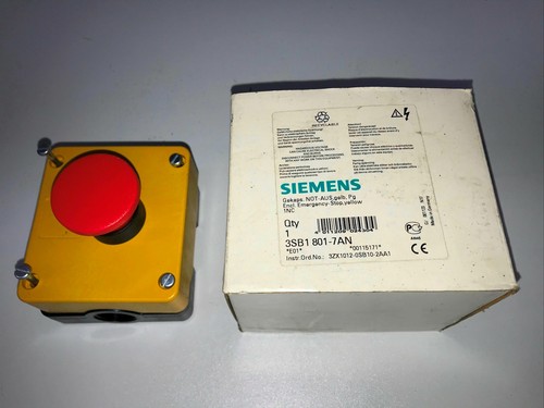 Siemens not aus - not-aus, taster