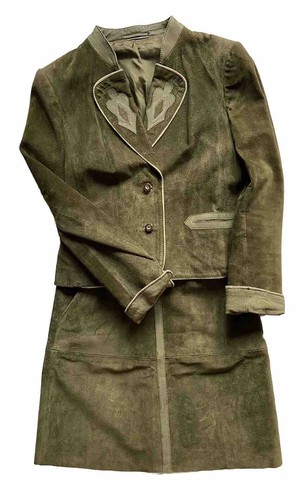 Edles wild lederkostüm - wild-lederkostüm, tracht