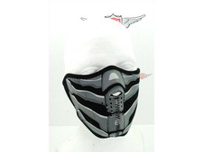 Biker Maske Glow Skull  Maske