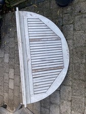 Balkontisch / Wandtisch aus Akazienholz Weiss lackiert