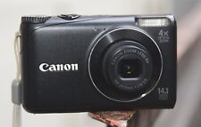 CANON PowerShot A2200 DIGITALKAMERA 14,1 MP 3x  Zoom Digicam Bridge schwarz Top