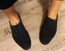 Vagabond Ballerina Gr. 38  Dunkel Blau Leder! Guter Zustand !