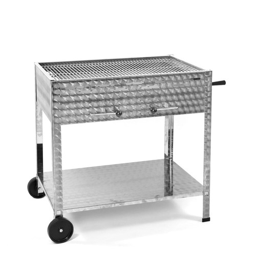 Edelstahl holzkohlegrill - edelstahl,