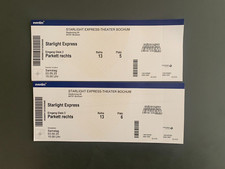Starlight Express Bochum 03.05.25 (15 Uhr)  - 2 Tickets - 130 statt 190 Euro